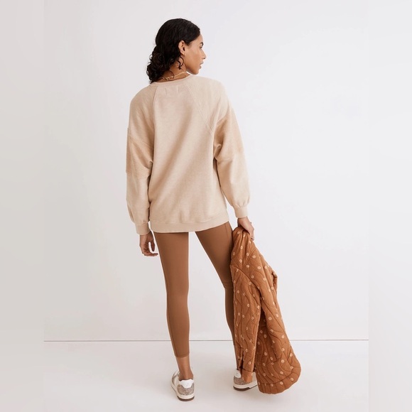 Madewell MWL Oversized Raglan Sweatshirt - Picture 2 of 6